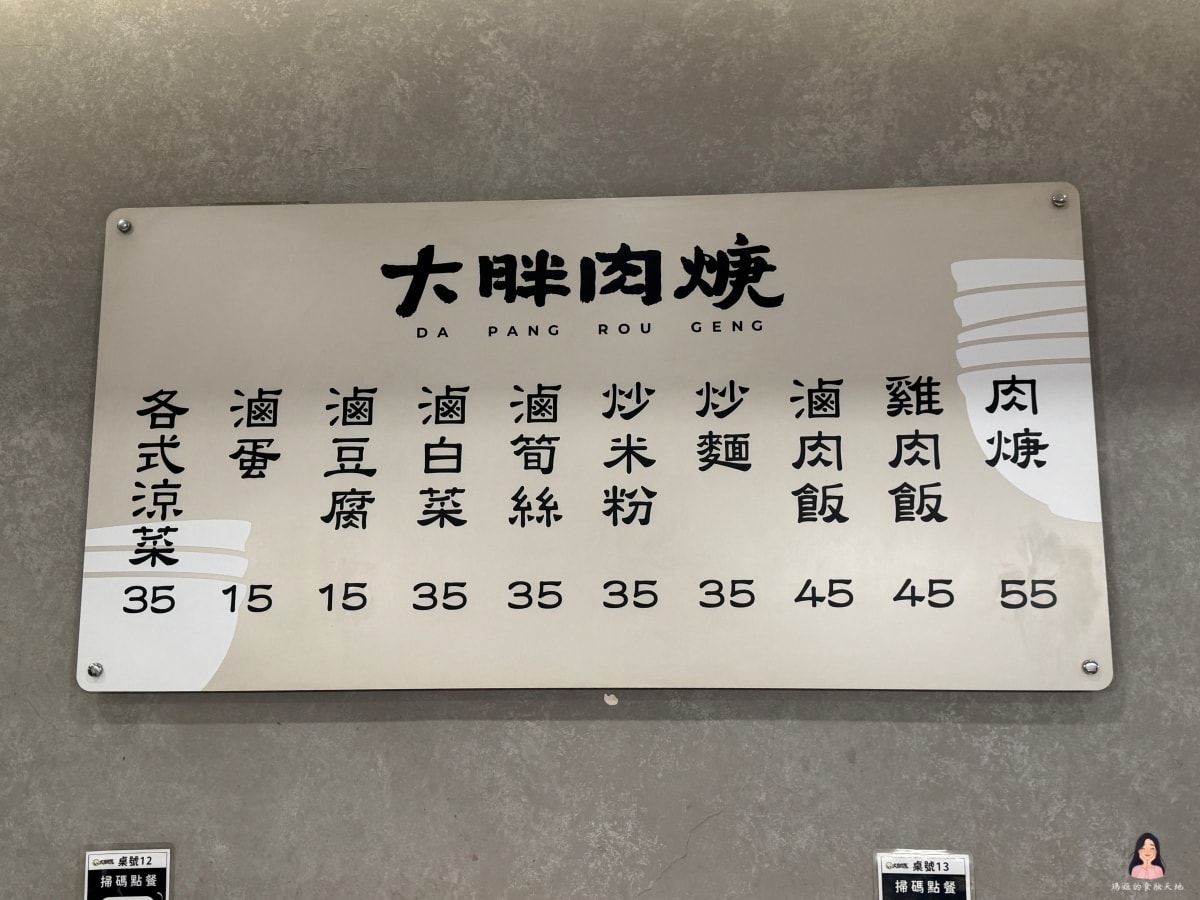 中和莒光路大胖肉焿 佛心加湯、份量實在必回訪