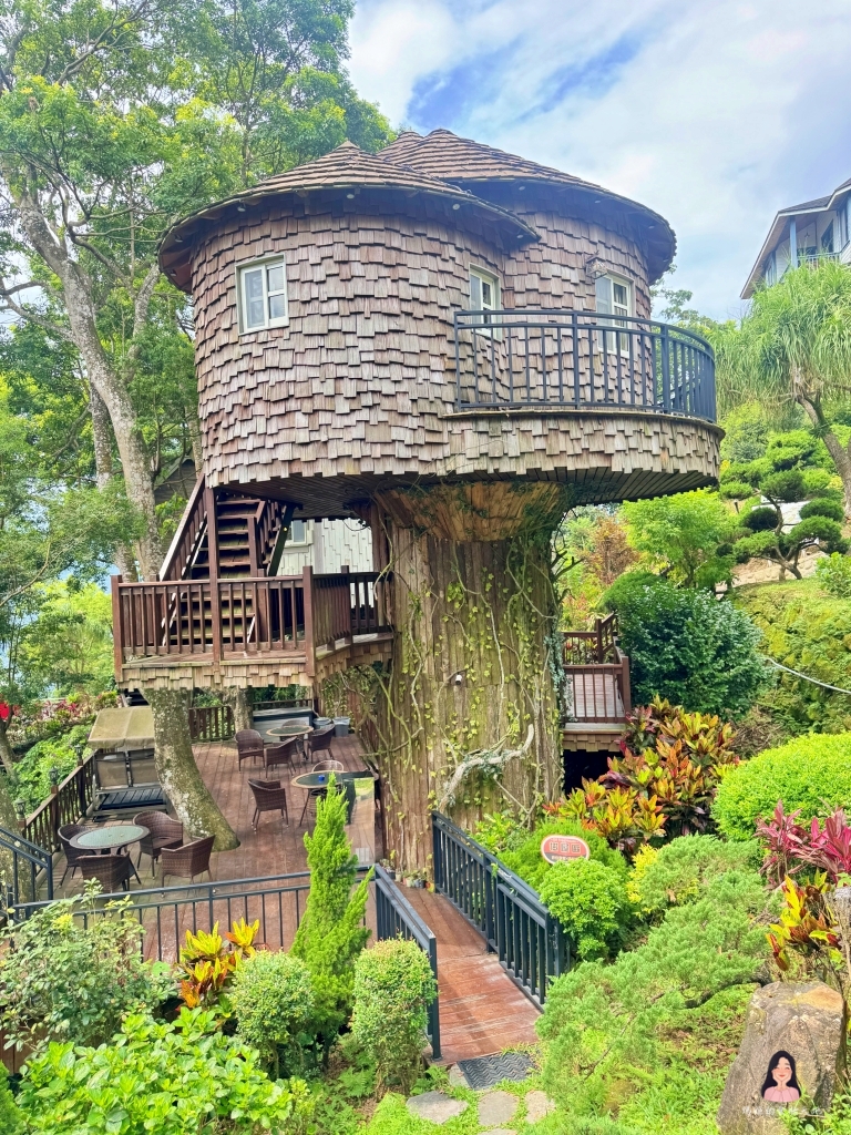 苗栗南庄｜蘇維拉莊園｜童話樹屋、森林溜滑梯、景觀餐廳，一票玩到底的親子景點